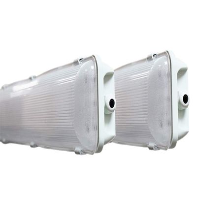 Orilis 4 FT 6500K 72W LED Vapor Tight Lights | Commercial Indoor/Outdoor Hardwired IP65 Waterproof Fixtures | 8000 Lumens | Detachable LED Strips (2-Pack)