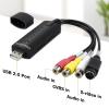 Little World USB 2.0 Audio/Video Converter, Video Capture Card VHS Box VHS VCR TV to Digital Converter, Windows 2000/XP/Vista/7/8/10/11/Mac view 3