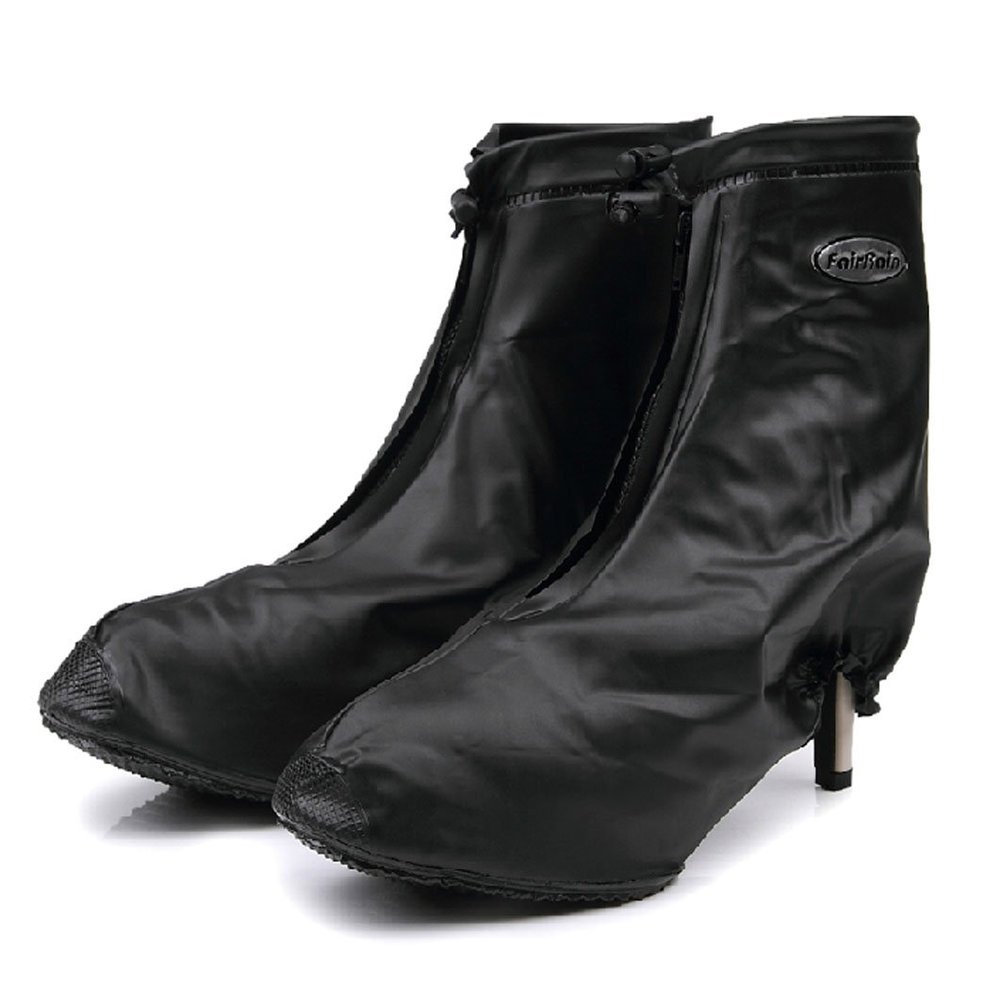 Women's High-heeled Shoes Rian Shoes Fashionable Shoes Cover (XXL)