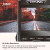 REXING V1 - 4K Ultra HD Car Dash Cam 2.4" LCD Screen, Wi-Fi, 170 Wide Angle Dashboard Camera Recorder with G-Sensor, WDR, Loop Recording, Supercapacitor, Mobile App, 256GB Supported view 3
