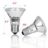Par 20 3 Pack FL25 35PAR20/FL 35 Watt Halogen Spot Light Bulb Replacement 120V 130V Base Flood Beam Lighting Range Hood Oven PAR20 Reflector Excel Bulbs DL Kitchen Bathroom Ceiling Can Lamp 35W E26 3P view 3