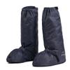 Tall Canister Thick Flat Heel Shoe Covers Rainproof Resin Non-slip Shoe Covers Sand Prevention (L) view 1