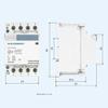 4 Pole Lighting Contactor 120V, 60 Amp 4 Pole N/C Normally Closed 120VAC Coil, 40Amp Ac-3 Silent Operation view 2