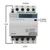 4 Pole Lighting Contactor 120V, 60 Amp 4 Pole N/C Normally Closed 120VAC Coil, 40Amp Ac-3 Silent Operation view 4