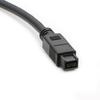 PASOW FireWire 800 to 400 9 to 6 pin Cable (9pin 6pin) 6FT, IEEE 1394 Firewire 800 9-pin/6-pin Cable 6 Feet(9 pin to 6 pin) view 2