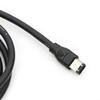 PASOW FireWire 800 to 400 9 to 6 pin Cable (9pin 6pin) 6FT, IEEE 1394 Firewire 800 9-pin/6-pin Cable 6 Feet(9 pin to 6 pin) view 3
