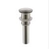 RIVUSS PU-100-BN Solid Brass Pop-Up Drain, Brushed Nickel view 1