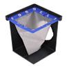 NDS 1200FFRTL Square Catch Basin Drain Filter, for Clog-Free Drainage and Infiltration Systems, Removable Filter, 12-Inch, for Small Lawns, Landscaping, and Patios, Plastic & Geotextile Fabric, White view 1