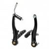 TX117 Replacement Aluminum Alloy V-Brake Set for Mountain Bike - Black (2 PCS) view 1