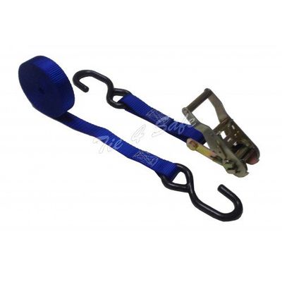 Tie 4 Safe RT13B-612-W2F-2B-Black 1 in. x 12 ft. Ratchet Buckle Strap