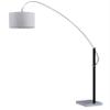 SAFAVIEH Lighting Collection Lyra Contemporary Modern Farmhouse Chrome/ Black 111-inch Adjustable Living Room Bedroom Home Office Arc Floor Lamp (LED Bulb Included) view 3