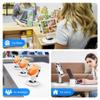 AboveTEK Retail Kiosk iPad Stand, 360 Rotating Commercial POS Tablet Stand, Fits 6"-13" (Screens) iPad mini Pro-Business Swivel Tablet Holder, for Store Office Reception Kitchen Desktop (White) view 2