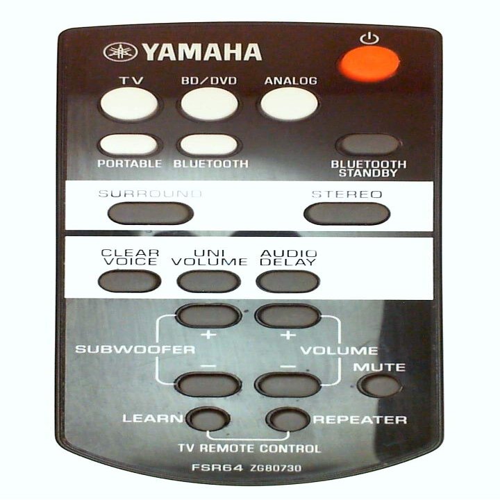 OEM Yamaha Remote Control: FSR64