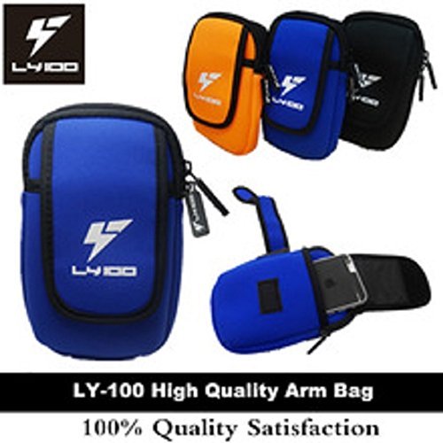 Sports Elastic Arm Band/Mobile Phone Arm Bag (black)