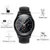 AKWOX (4-Pack) Tempered Glass Screen Protector for Gear S2 / Samsung Galaxy Watch (42 mm), [0.3mm 2.5D High Definition 9H] Clear Screen Protector for Samsung Gear S2 Frontier/Classic/Gear Sport view 2