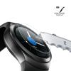 AKWOX (4-Pack) Tempered Glass Screen Protector for Gear S2 / Samsung Galaxy Watch (42 mm), [0.3mm 2.5D High Definition 9H] Clear Screen Protector for Samsung Gear S2 Frontier/Classic/Gear Sport view 3