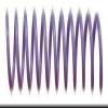 Spiral Coil Binding Spines 8mm x 305mm, Lilac, 100/Pack view 1