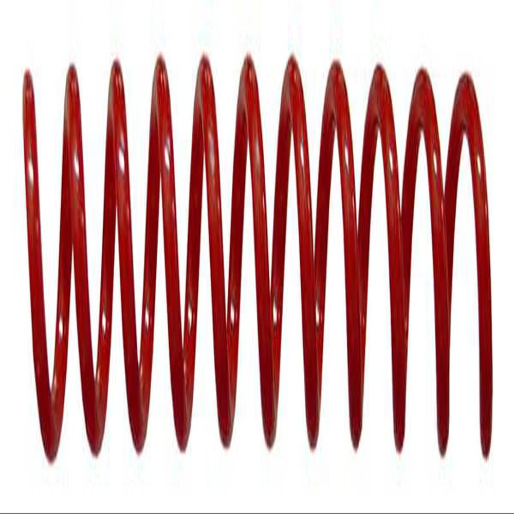 Spiral Coil Binding Spines 8mm x 305mm, Ruby Red, 100/Pack