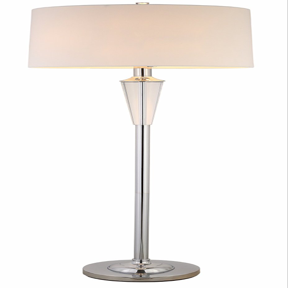 Artiva USA LED7446FLC Crystal Suite Collection 60"H Modern Chrome 2-Light LED Crystal Floor Lamp with Dimmer, Chrome