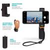 Movo PR-1 Smartphone Grip Handle Rig with Wrist Strap, Tripod Mount and Cold Shoe Mount for Lights and Microphones - for iPhone, Samsung, HTC, LG, Google, Android view 3