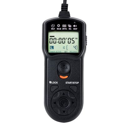 JJC Intervalometer Timer Remote Control Shutter Release for Sony A6000 A6100 A6600 A6500 A6400 A6300 A1 II A7 A7II A7III A7IV A7R V IV A7RIII II A7S II III A9 II III ZV-1 RX100 VII VI V RX10 IV & More