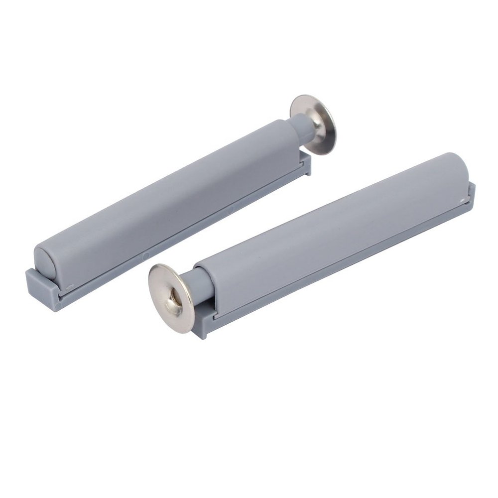uxcell 2pcs Kitchen Cabinet Cupboard Door Push Press Open Catch Touch Latch
