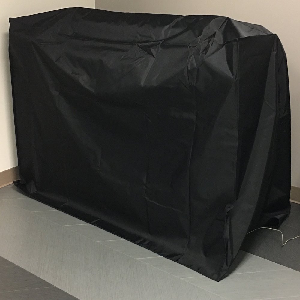 Comp Bind Technology Dust Cover, Compatible with Canon ImagePROGRAF iPF610PA Printer, Black Nylon Anti-Static Dust Cover 39''W x 39.3''D x 39'H by Comp Bind Technology