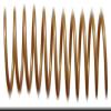 Spiral Binding Coils 8mm x 305mm (5/16 x 12-inch) 4:1, Gold 100/pk view 1