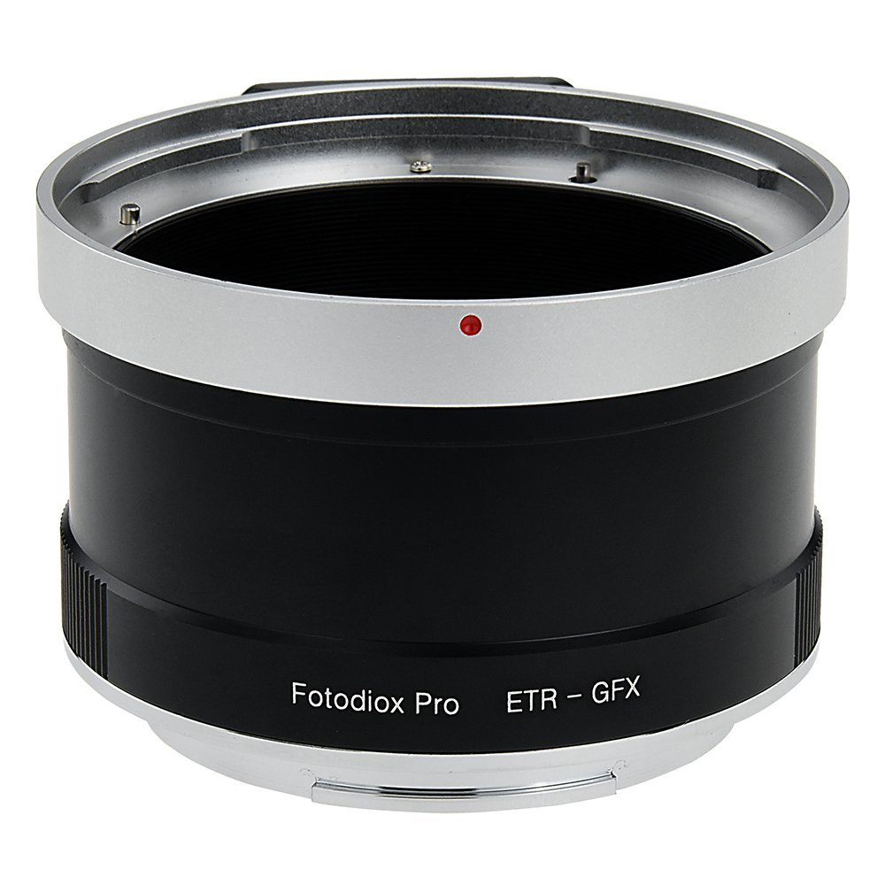 Fotodiox Pro Lens Mount Adapter Bronica ETR Mount SLR Lens to GFX 50S G-Mount Medium Format Mirrorless Camera