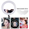 GSKAIWEN 18 inch 65W LED Ring Light Mirror Make Up Beauty Light Studio Video Light Photography Lighting with Stand Bag for Portrait Selfie,Wedding Photography, Night Video,YouTube, Camera/Phone Video view 4