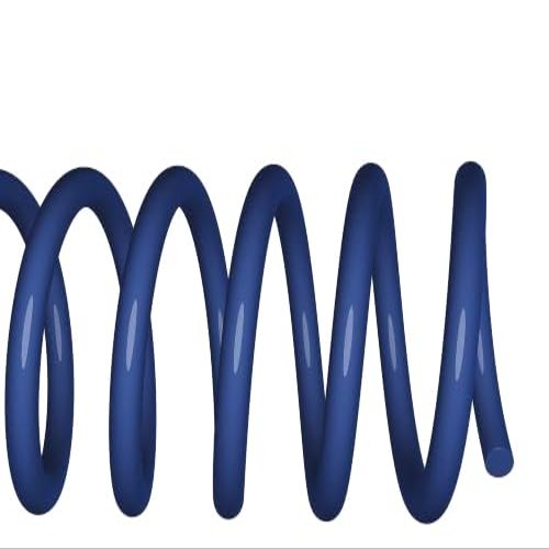 Spiral Binding Coils 8mm x 305mm (5/16 x 12-inch) 4:1 Dark Blue