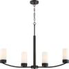 Nuvo Lighting 60/6328 Transitional Four Light Island Pendant from Denver Collection in Bronze/Dark Finish, 34.00 inches view 1