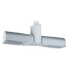 Jesco Lighting HCF703W Contempo Series - Two Light Double-Headed H-3-Wire Single Circuit System Track, White Finish with Clear Acrylic Glass view 1