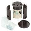 Sillites SCRBR Tamper-Resistant Self-Contained Receptacle 15 Amp 120 Volt Brown view 2