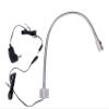 Hersi Reading Light Built-in Button Switch Minimalist Flexible Gooseneck LED Bed Lamp Headboard Wall Surface Mount for Bedroom/Living Room view 2