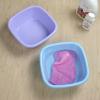 Doryh 12 Quart Plastic Square Washbasin, Set of 3 view 2
