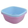 Doryh 12 Quart Plastic Square Washbasin, Set of 3 view 3
