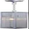 Craftmade Z4521-CM-SC Deka Outdoor Pendant Lighting, 1-Light, 100 Watts, Chromite (17" H x 5" W) view 4