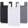 AgentWhiteUSA Cell Phone Wallet, Stick on Wallet (3 Pieces) (for Credit Card, Business Card & Id) | Compatible with Almost Every Phone | iPhone, Android & Most Smartphones view 1