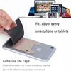AgentWhiteUSA Cell Phone Wallet, Stick on Wallet (3 Pieces) (for Credit Card, Business Card & Id) | Compatible with Almost Every Phone | iPhone, Android & Most Smartphones view 2