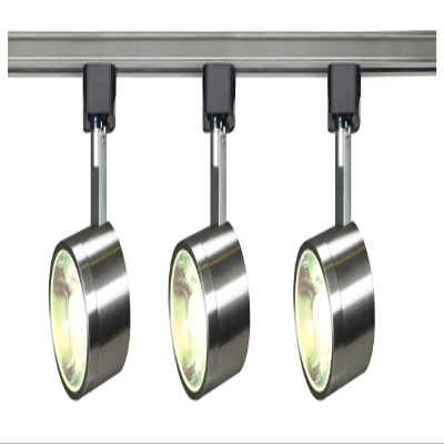 Nuvo Lighting TK407 Transitional Three Light Track Kit in Pwt, Nckl, B/S, Slvr. Finish, 48.00 inches