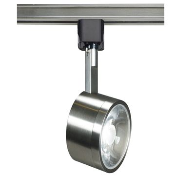 Nuvo TH407 One Light Track Head, Brushed Nickel