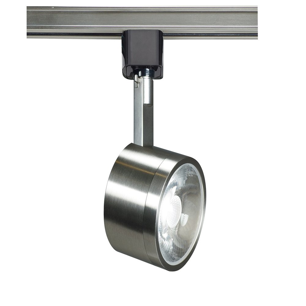 Nuvo TH407 One Light Track Head, Brushed Nickel