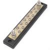 Bus Bar, 250 Amp, Hot Feed or Common Ground Nickel Plated Copper view 1