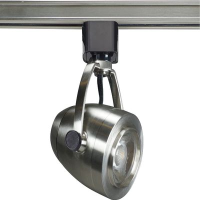 Nuvo TH415 One Light Track Head, Pwt, Nckl, B/S, Slvr