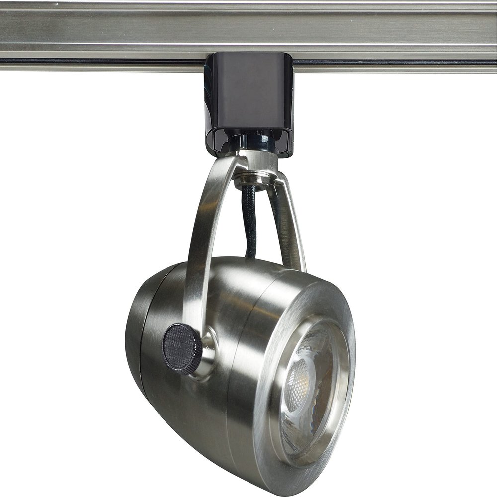 Nuvo TH415 One Light Track Head, Pwt, Nckl, B/S, Slvr