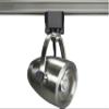Nuvo TH415 One Light Track Head, Pwt, Nckl, B/S, Slvr view 1