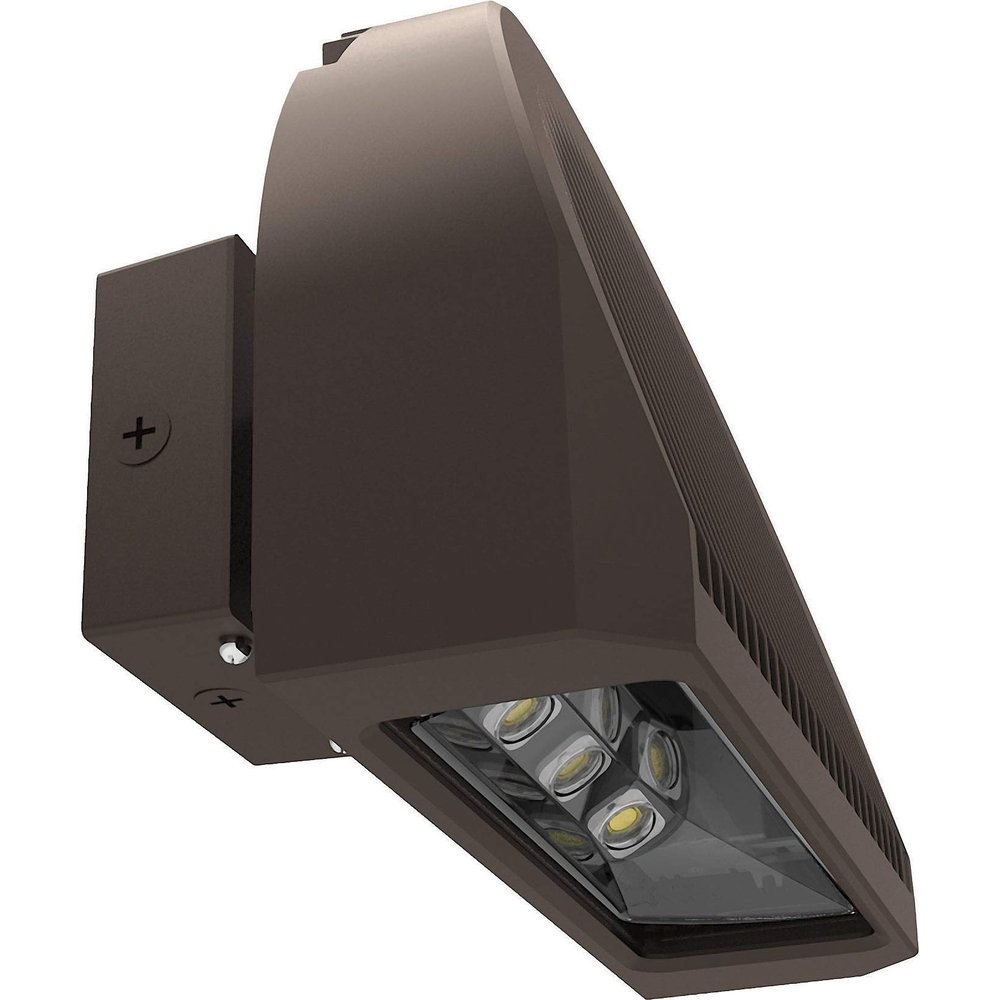 Nuvo Lighting 65/098 LED Adjustable Arc Wall Pack, 32W Finish 5000K 2900 lm., Bronze