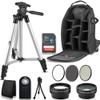 Professional 52MM Accessory Bundle Kit for Nikon D3300 D3200 D3100 D5000 D5100 D5200 D5300 D5500 D7000 D7100 D7200 & DSLR Cameras, 12 Accessories for Nikon view 1