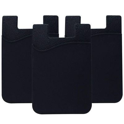 Agentwhiteusa Cell Phone Stick on Wallet (for Credit Card, Business Card & Id) compatible with iPhone, Android & Most Smartphones